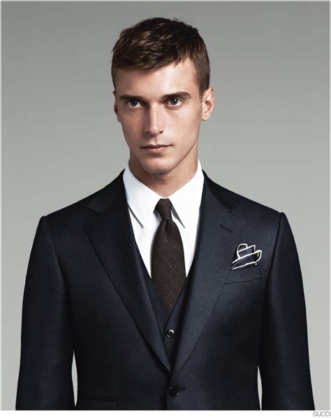 gucci model in suits|designer Gucci suits for men.